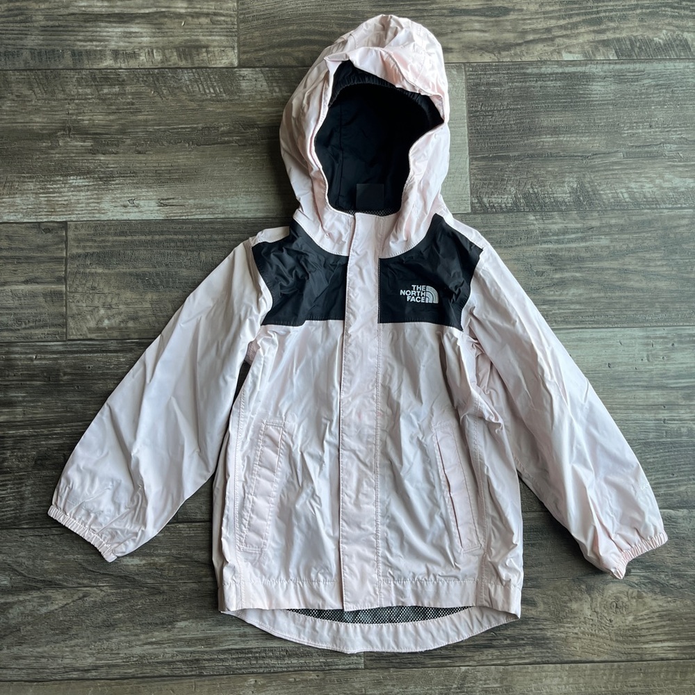 The North Face Black and Light Pink Jacket
